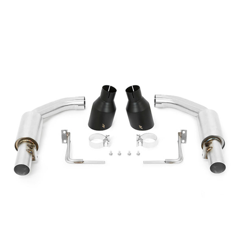 MMEXH-MUS8-15APBK Mishimoto 2015+ Ford Mustang Axleback Exhaust Pro w/ Black Tips