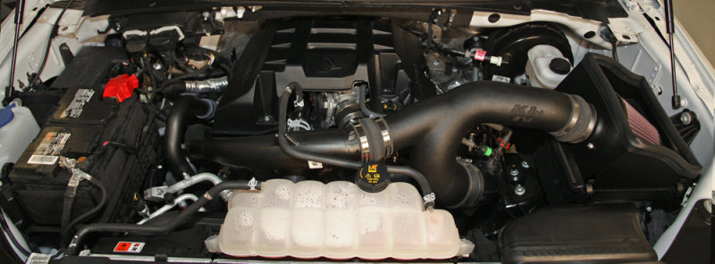 63-2593 K&N 15-16 Ford F-150 2.7L V6 F/I Aircharger Intake Kit