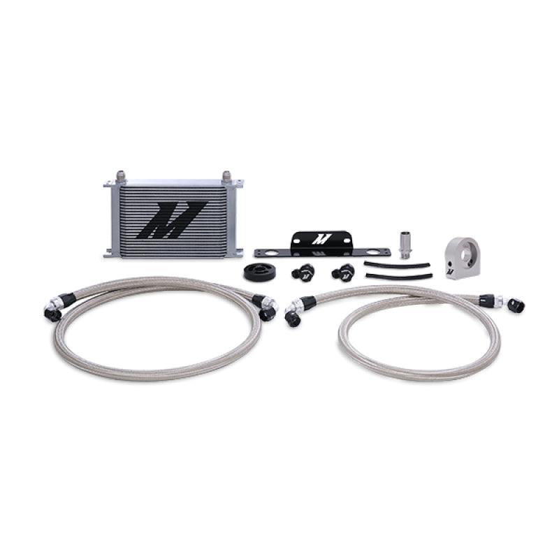 MMOC-CSS-10SL Mishimoto 10-15 Chevrolet Camaro SS Oil Cooler Kit (Non-Thermostatic) - Silver