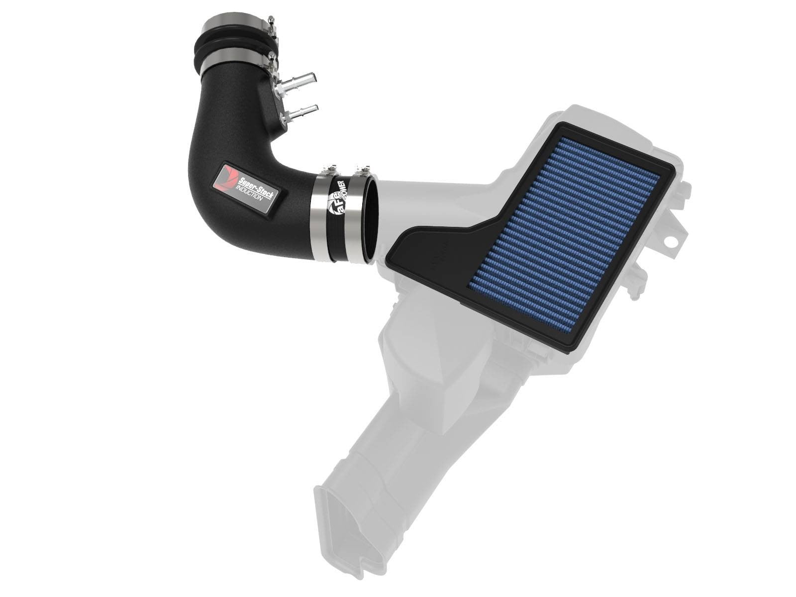 55-10007R aFe Super Stock Induction System Pro 5R Media 15-17 Ford Mustang V6-3.7L