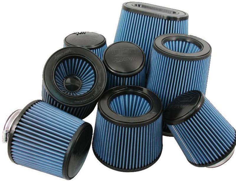 X-1021-BR Injen High Performance Air Filter - 3 1/2 Black Oiled Filter 6  Base / 6 7/8 Tall / 5 1/2 Top