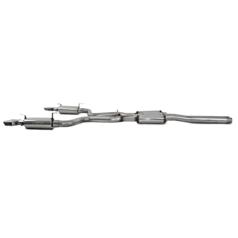 S7110304 MBRP 08-11 Dodge Challenger SRT8 6.1L Hemi T304 Cat Back Dual Split Rear
