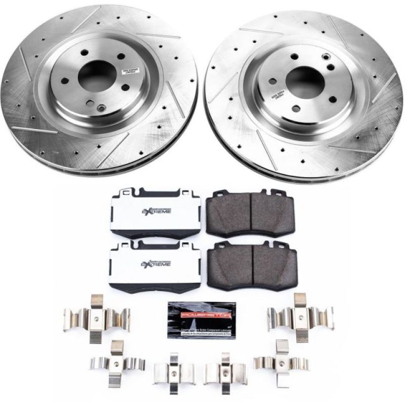 Power Stop 02-04 Mercedes-Benz C32 AMG Kit Frenos Z26 SPORT - DELANTERO