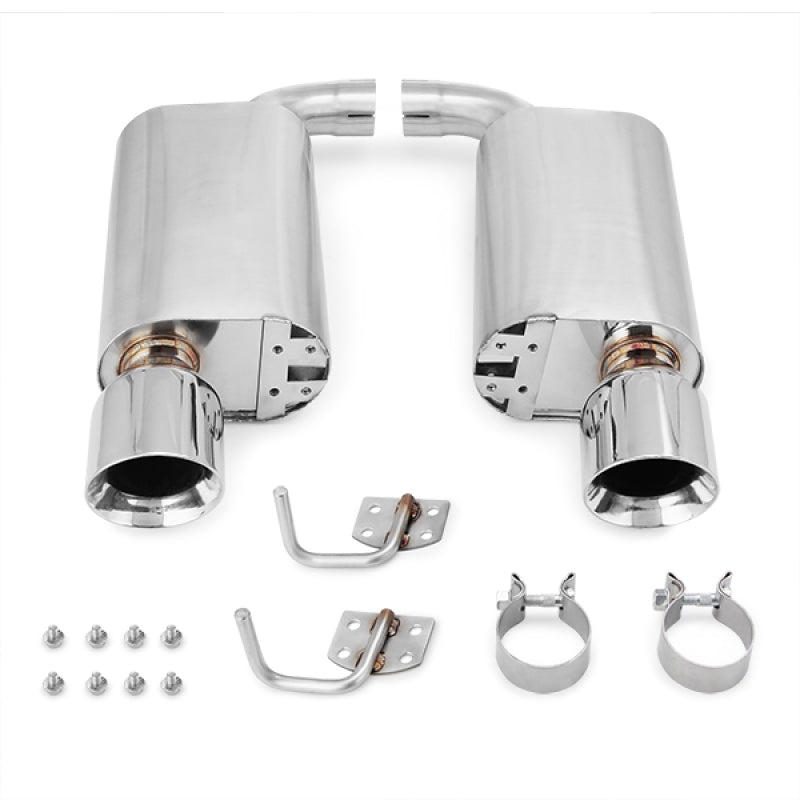 MMEXH-MUS8-15ASP Mishimoto 2015+ Ford Mustang GT Street Axleback Exhaust w/ Polished Tips