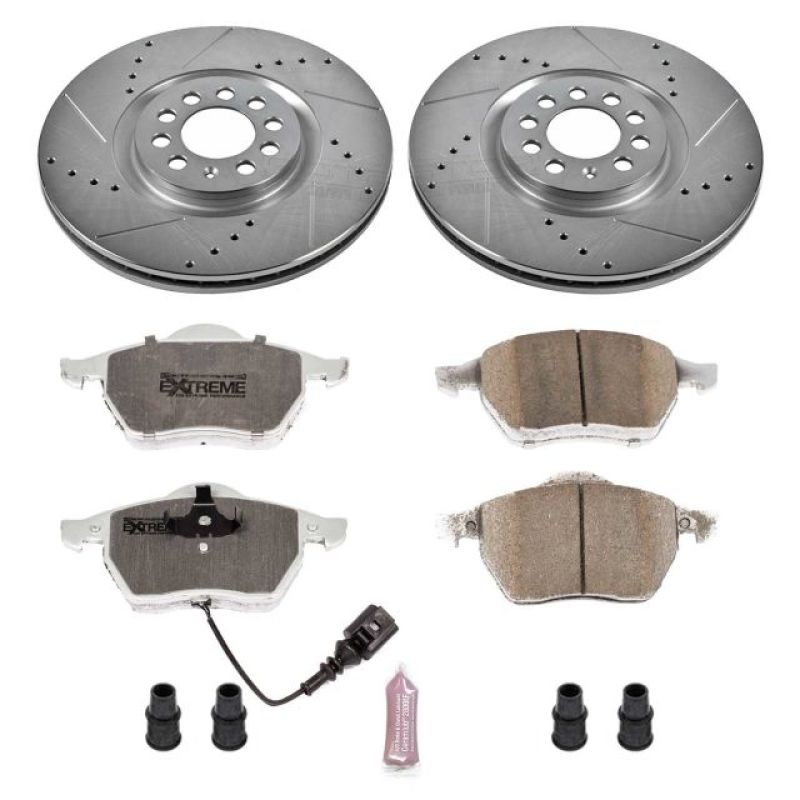 Power Stop 99-06 Audi TT Kit Frenos Z26 SPORT - DELANTERO