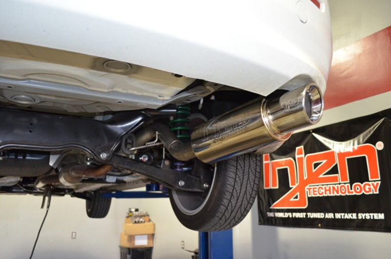 SES1838 Injen 2013 Mitsubishi Lancer 2.4L 4 Cyl. 60mm Axle Back Exhaust System