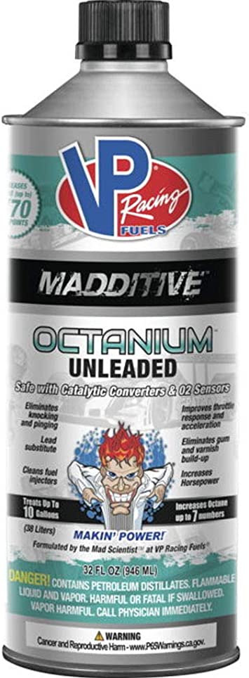 Vp Racing Octanium Unleaded 32 Oz (Compatible con Convertidor Catalítico)