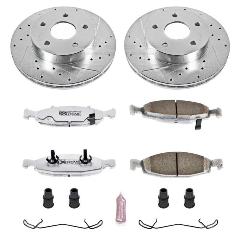 Power Stop 99-02 Jeep Grand Cherokee Kit Frenos Z26 SPORT - DELANTERO