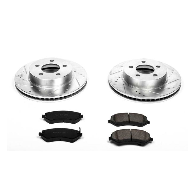 Power Stop 02-07 Jeep Liberty Kit Frenos Z23 EVO - DELANTERO