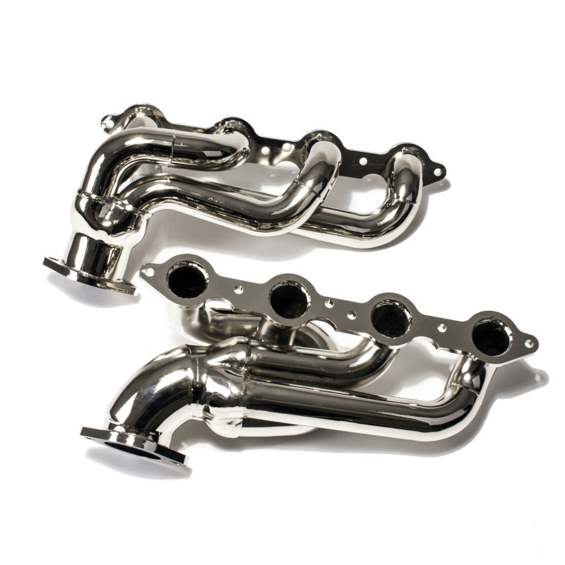 4020 BBK 10-15 Camaro LS3 L99 Shorty Tuned Length Exhaust Headers - 1-3/4 Chrome