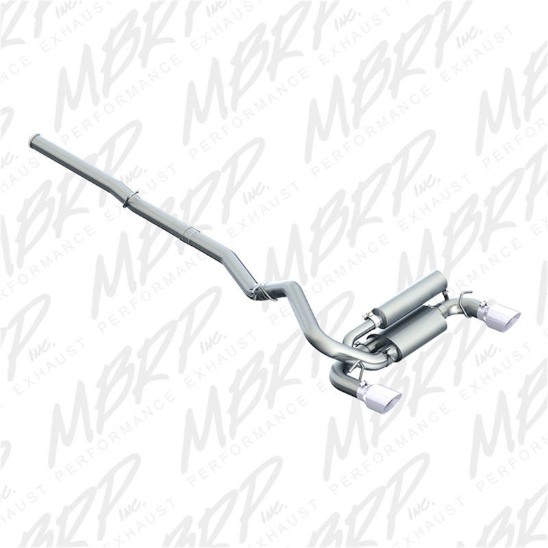S4203409 MBRP 2016+ Ford Focus RS 3in Dual Outlet Cat-Back Exhaust T409 SS