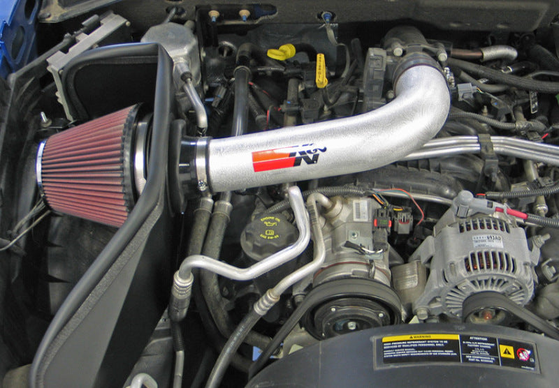 77-1558KP K&N Performance Intake Kit PERF.INTAKE KIT;DODGE/MITSUBISHI DAKOTA/RAIDER, V6-3.7L, 07-08