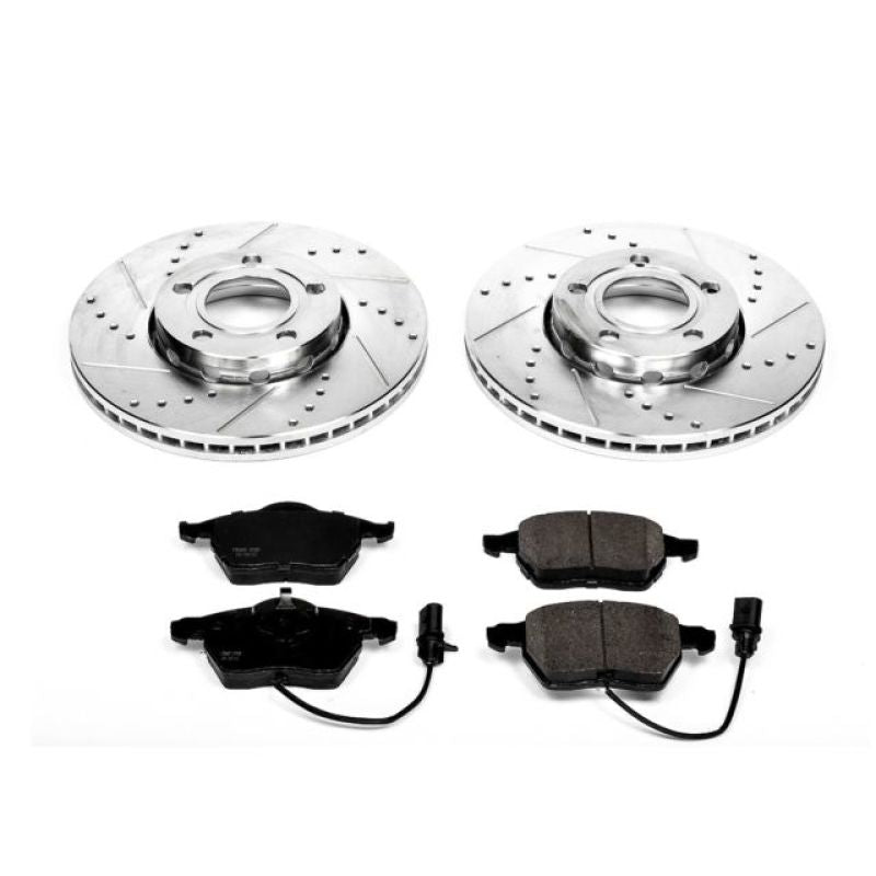 Power Stop 99-04 Audi A4 Kit Frenos Z23 EVO - DELANTERO
