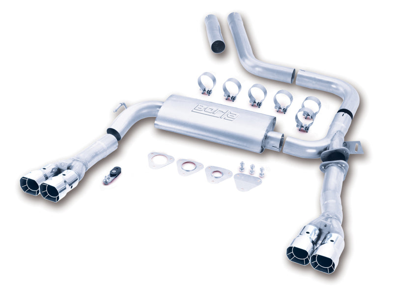 14780 Borla 98-01 CAMARO/TRANS AM 5.7L V8 AT/MT Catback Exhaust Quad Tips