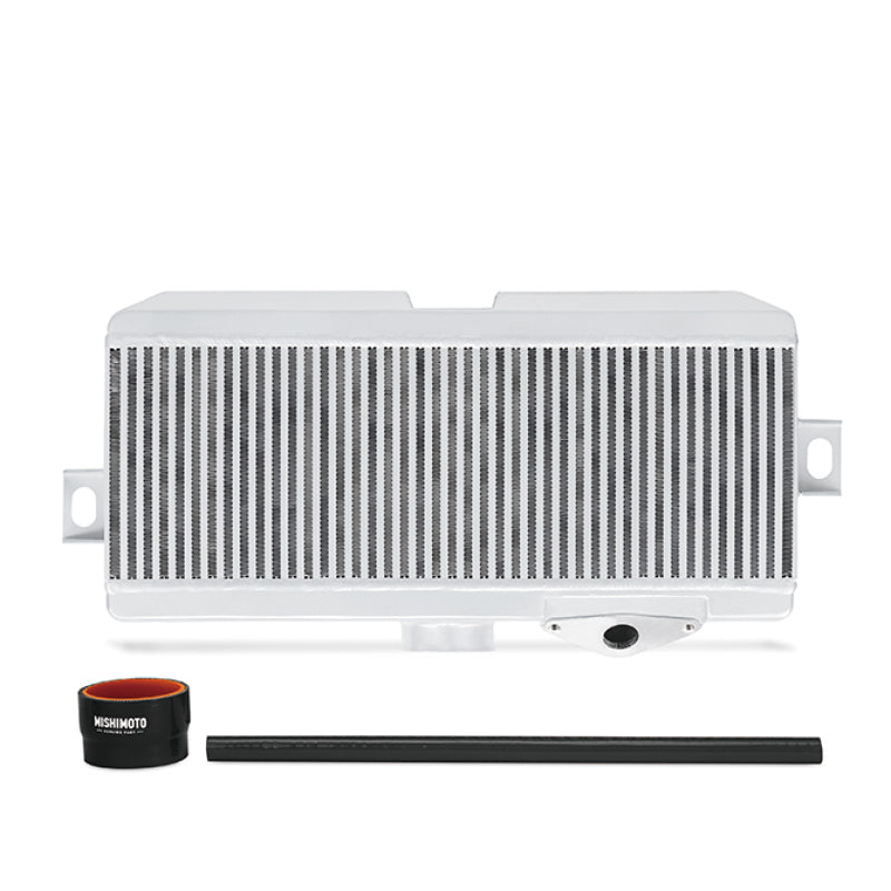 MMTMIC-STI-08SLBK Mishimoto Subaru 08-15 WRX STi Top-Mount Intercooler Kit - Powder Coated Silver & Black Hoses