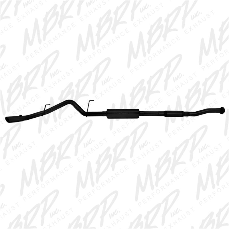 S5230BLK MBRP 11-14 Ford F150 3in Cat Back Single Side Exit Black Coated Exhaust System