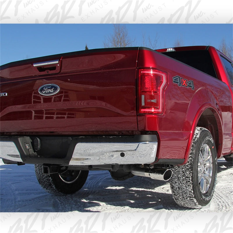 S5256409 MBRP 2015 Ford F-150 5.0L 3in Cat Back Single Side Exit T409 Exhaust System