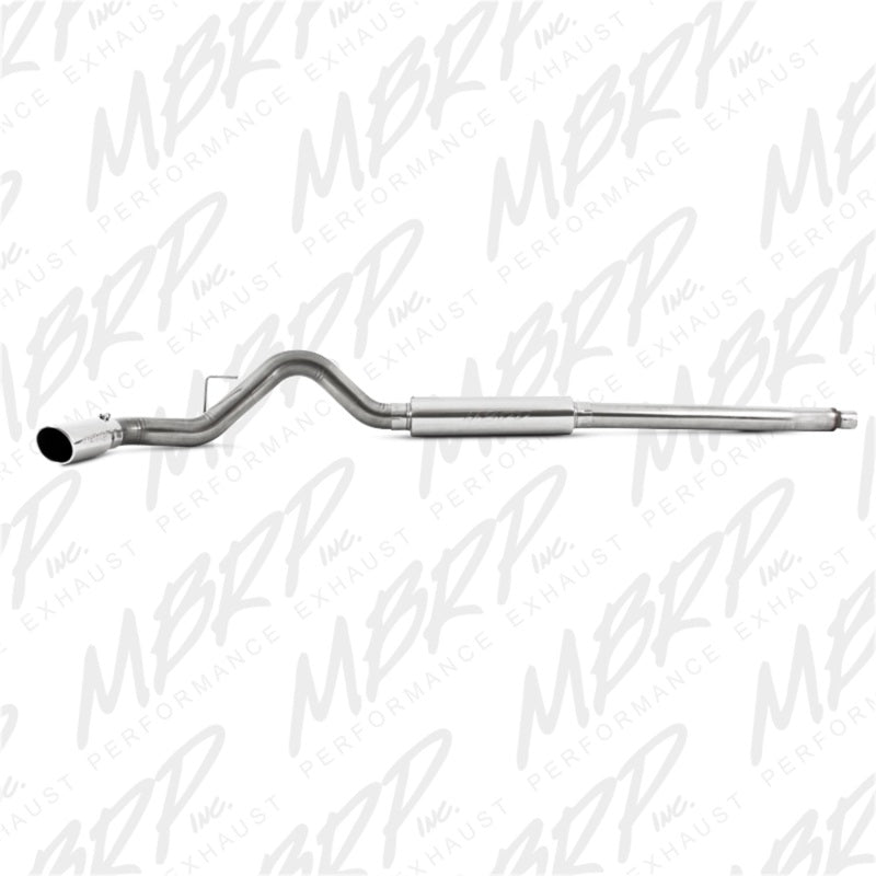 S5246409 MBRP 11-13 Ford F-250/350/450 6.2L V8 Gas 4in Cat Back Single Side T409 Exhaust System