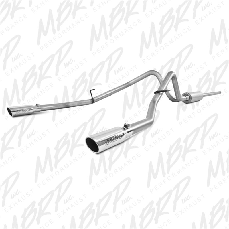 S5202AL MBRP 2004-2008 Ford F150 4.6/5.4L EC/CC-SB Cat Back Dual Split Rear
