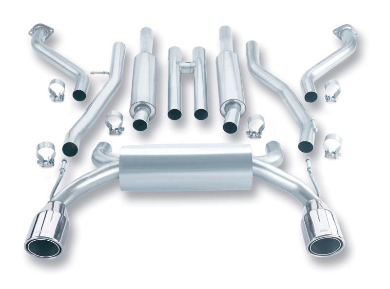 140045 Borla 03-08 350Z True Dual Cat-Back Exhaust 2BOXES