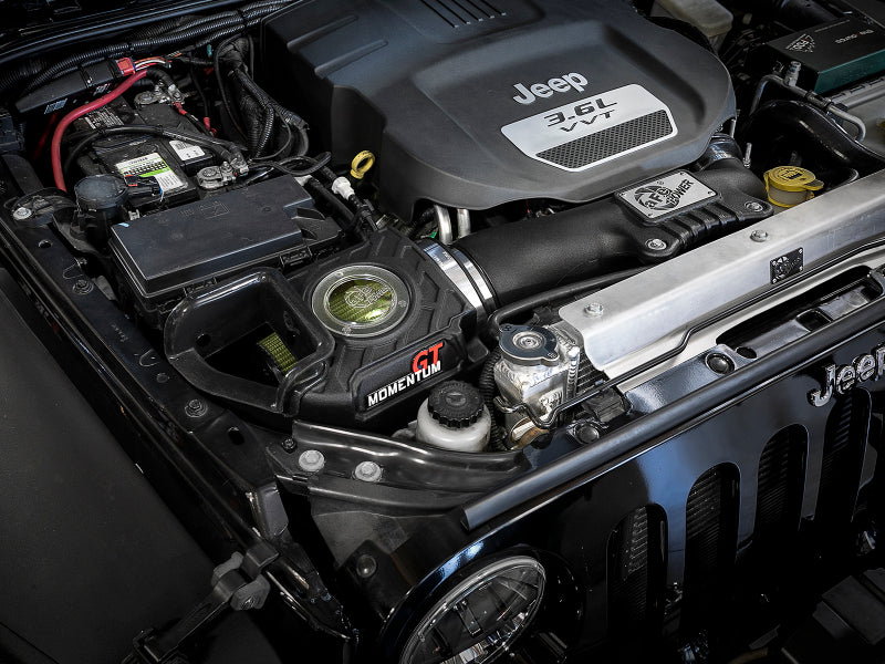 75-76212 aFe Momentum GT Pro GUARD 7 Cold Air Intake System 12-18 Jeep Wrangler JK V6 3.6L