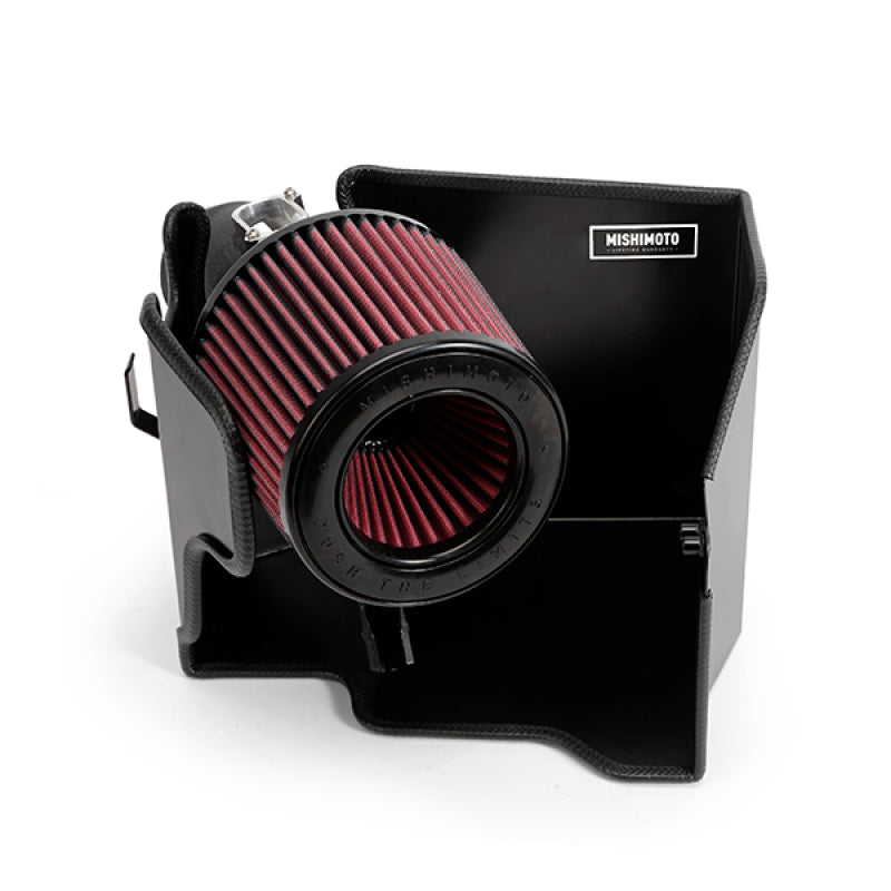 MMAI-MIN-14WBK Mishimoto 14-16 Mini Cooper S 2.0L Performance Air Intake Kit - Wrinkle Black
