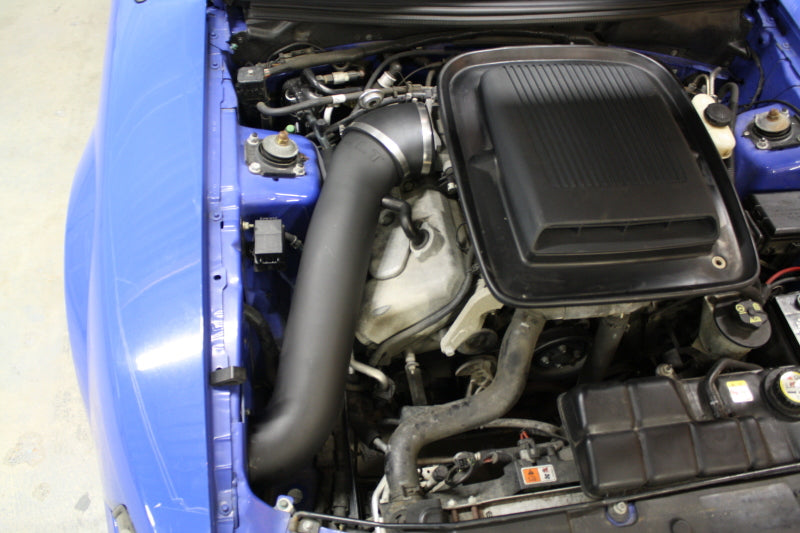 JLT 03-04 Ford Mustang Mach 1 Black Textured Cold Air Intake Kit w/Red Filter ( CAI2-FMM-0304 )