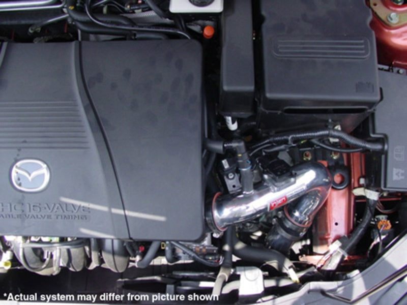 RD6061P Injen 04-09 Mazda 3 2.0L 2.3L 4 Cyl. Polished Cold Air Intake