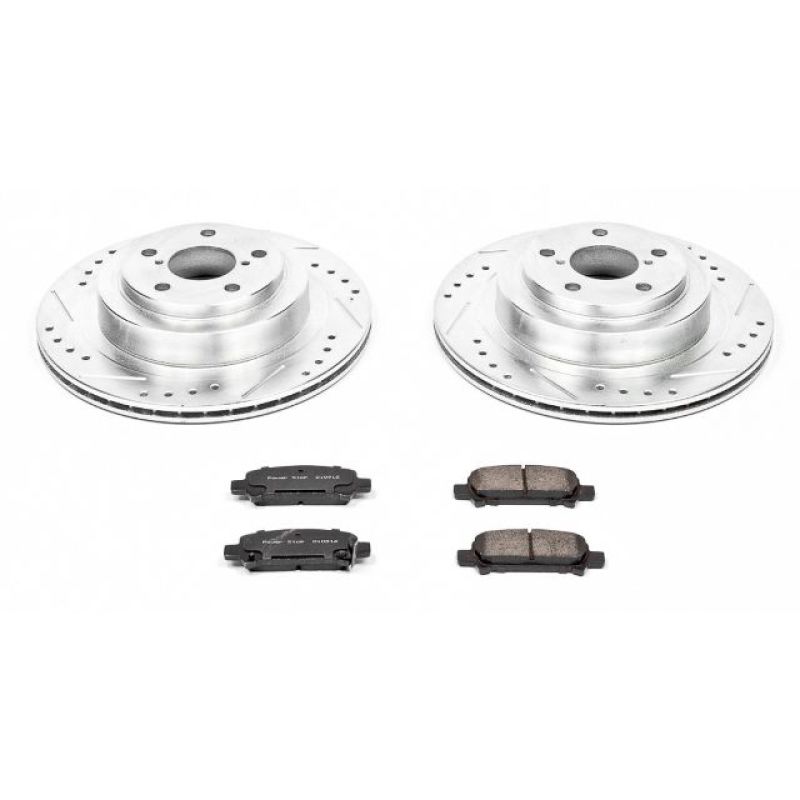 Power Stop 05-09 Subaru Legacy Kit Frenos Z23 EVO - TRASERO