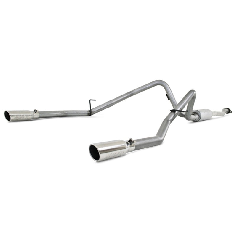 S5240AL MBRP 11-12 Ford F-150 V6 Ecoboost Alum 2.5in Cat Back Dual Rear Exit Exhaust System