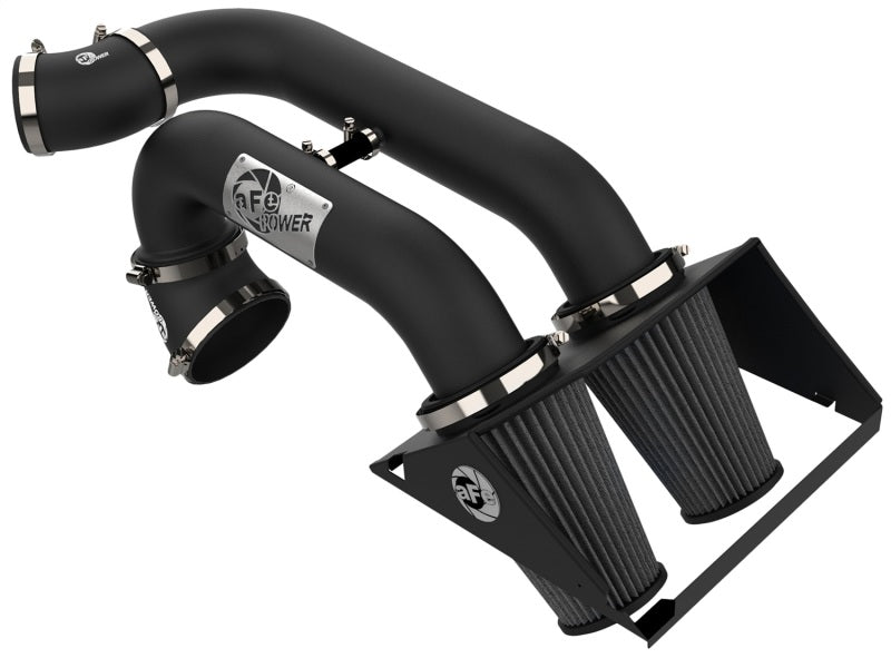 51-22642-B aFe Magnum FORCE Stage-2 Pro DRY S Cold Air Intake System 15-17 Ford F-150 V6 2.7L (tt)
