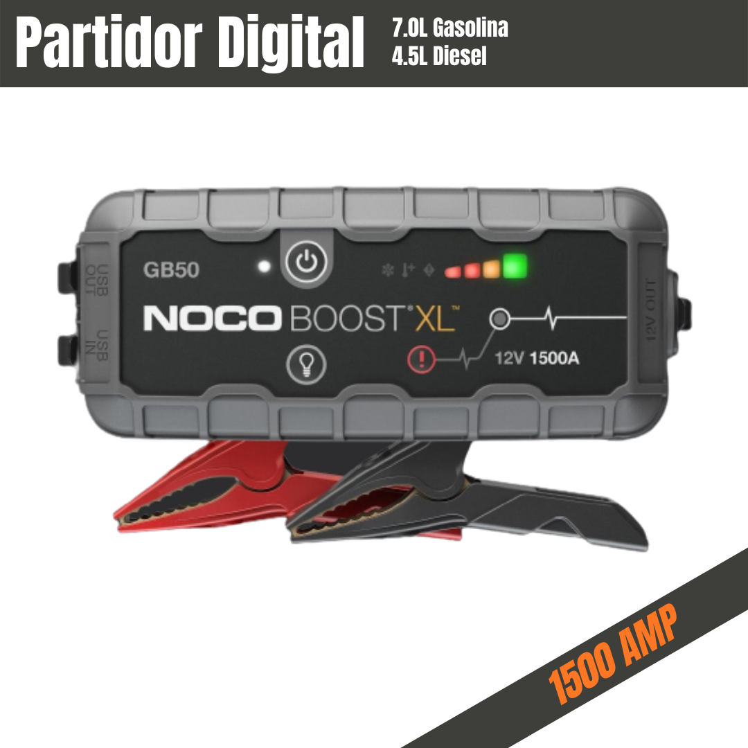 NoCo GB50XL Partidor Batería Ion Lition XL 1500A