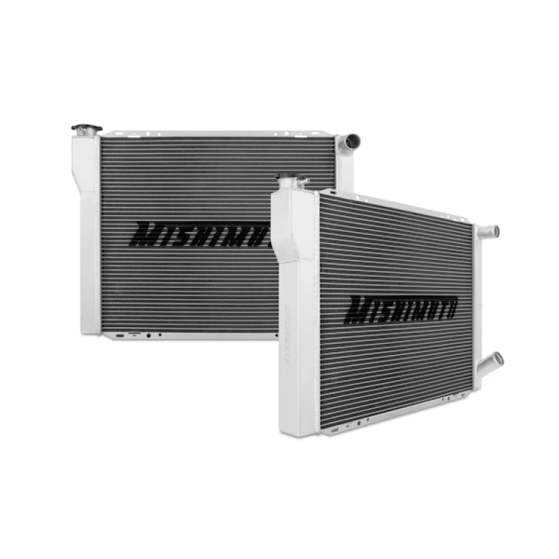 MMRAD-DBP-26 Mishimoto Universal Dual Pass Race Radiator 27x19x3 Inches Aluminum Radiator