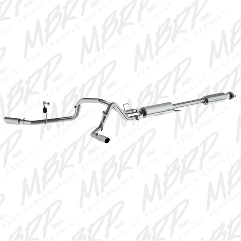 S5257AL MBRP 2015 Ford F-150 5.0L 3in Cat Back Dual Split Side Exit AL Exhaust System
