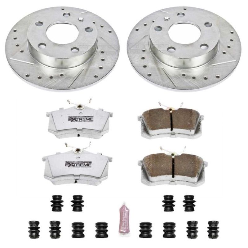 Power Stop 02-06 Audi A4 Kit Frenos Z26 SPORT - TRASERO