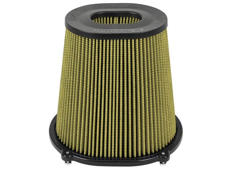 72-91129 aFe Quantum Pro-Guard 7 Air Filter Inverted Top - 5in Flange x 9in Height - Oiled PG7