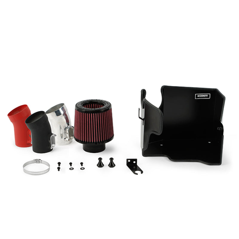 MMAI-MIN-14WRD Mishimoto 14-16 Mini Cooper S 2.0L Performance Air Intake Kit - Wrinkle Red