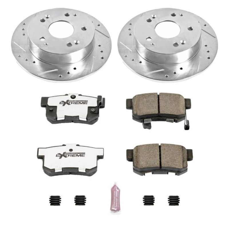 Power Stop 97-01 Acura Integra Kit Frenos Z26 SPORT - TRASERO