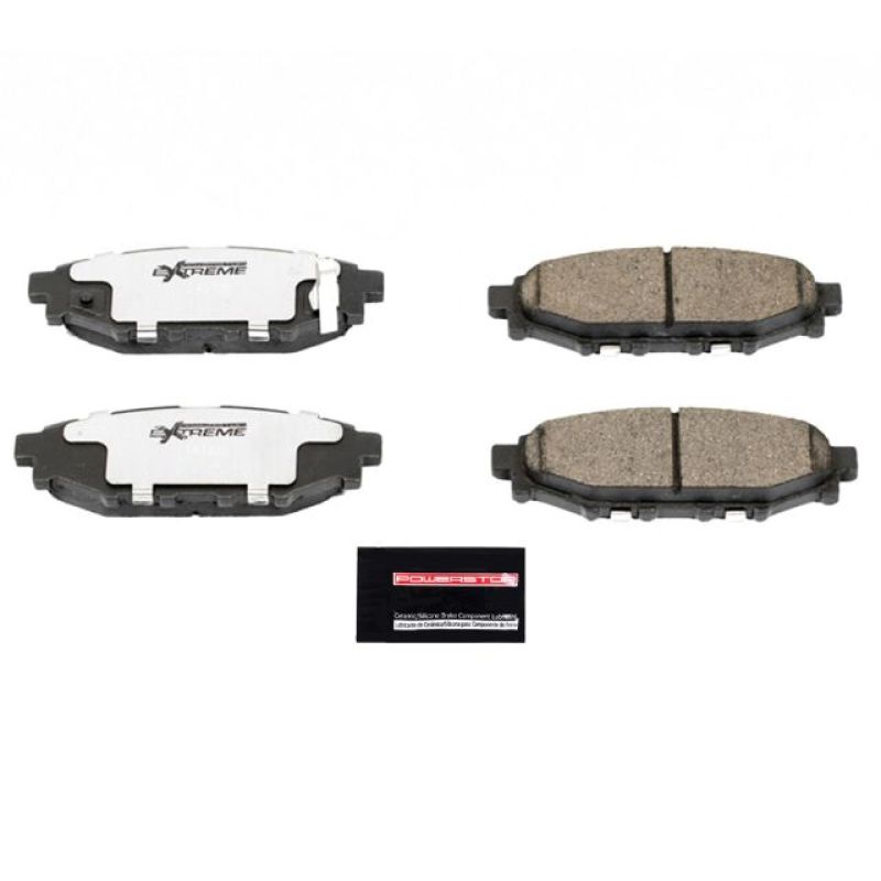 Power Stop 15-21 Subaru WRX Rear Z26 Extreme Street Brake Pads w/Hardware