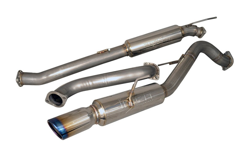 SES9016RS Injen 14-19 Ford Fiesta ST 1.6L Turbo 4Cyl 3in Cat-Back Stainless Steel Exhaust w/ Burnt SS Tip