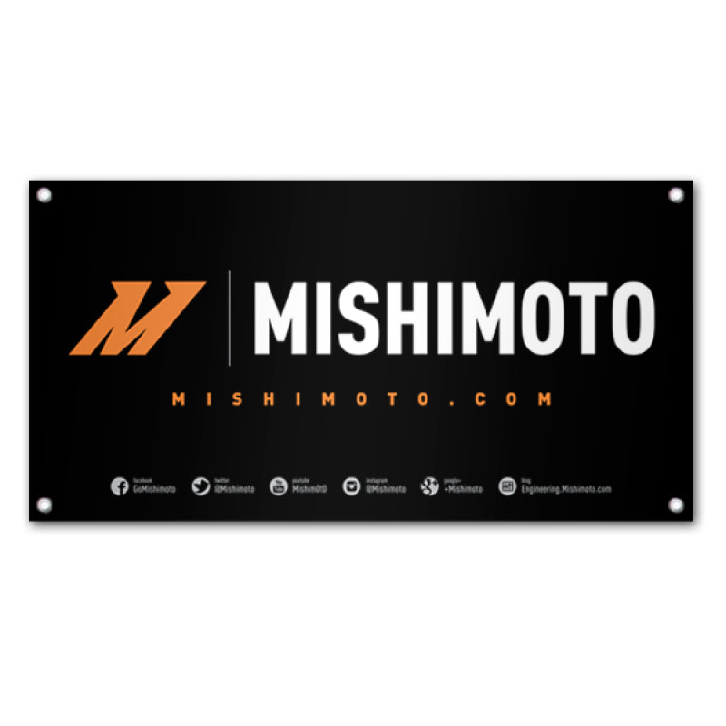 MMPROMO-BANNER-15MD Mishimoto Promotional Medium Vinyl Banner 33.75x65 inches