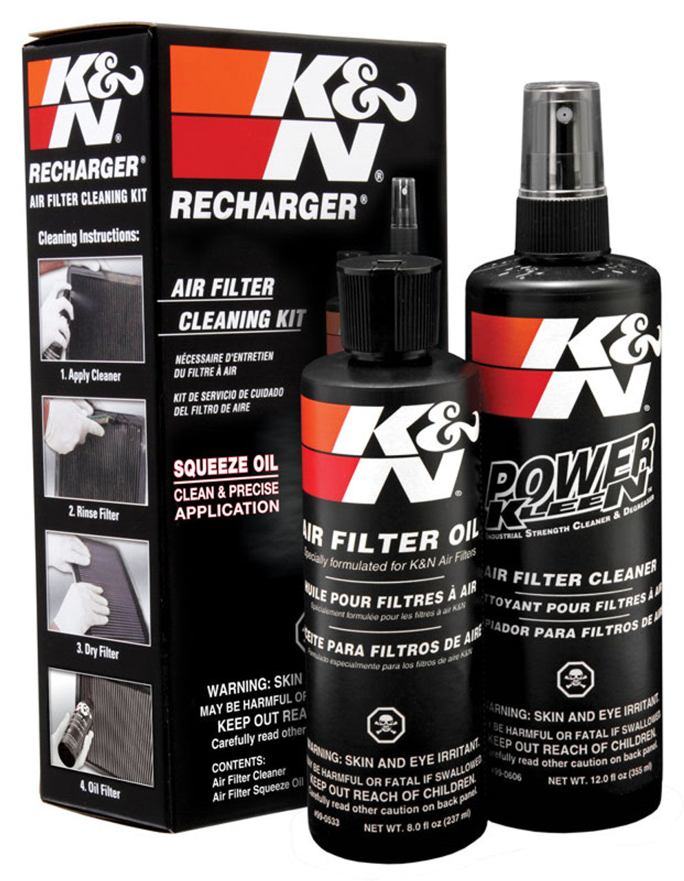 99-5050 K&N Aerosol Kit Limpieza y Recarga Filtros AEROSOL
