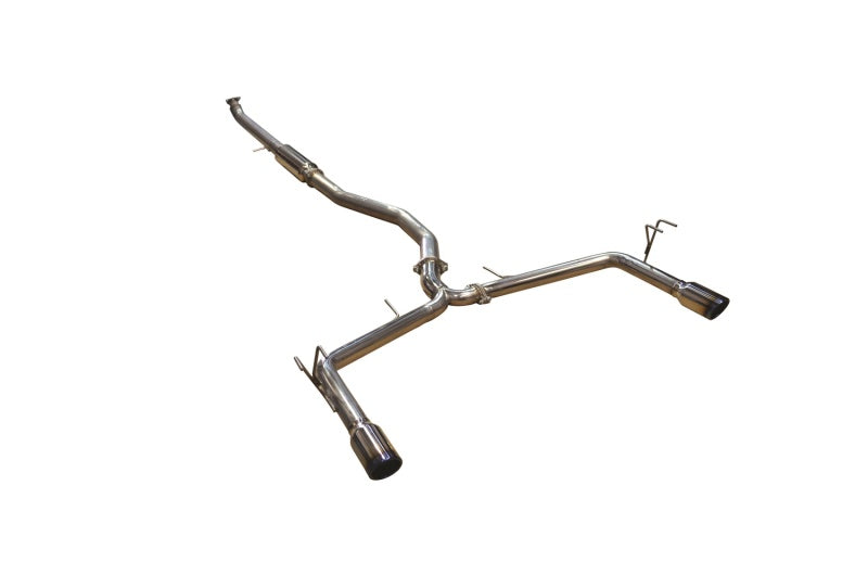 SES1572TT Injen 16-20 Honda Civic 1.5L Turbo 4Cyl (Sedan) 63mm SS Cat-Back Exhaust w/ Dual Burnt Titanium Tips