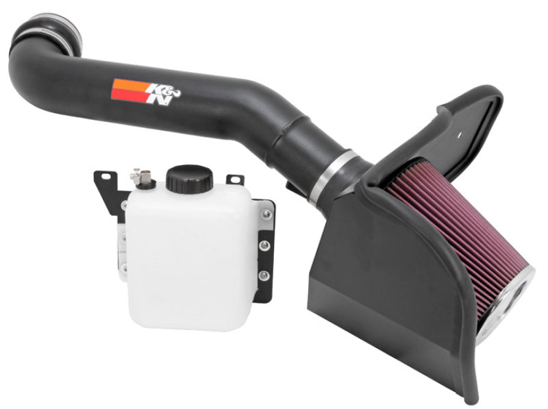 77-2579KTK K&N 10-12 Ford F150 SVT Raptor 6.2L V8 High Flow Performance Intake Kit