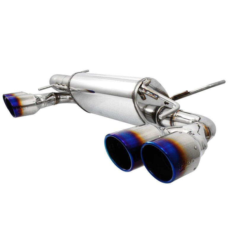 SES1204TT Injen 08-14 Subaru STI / 11-14 Subaru WRX 70mm Axle-back exhaust w/ quad Titanium tips