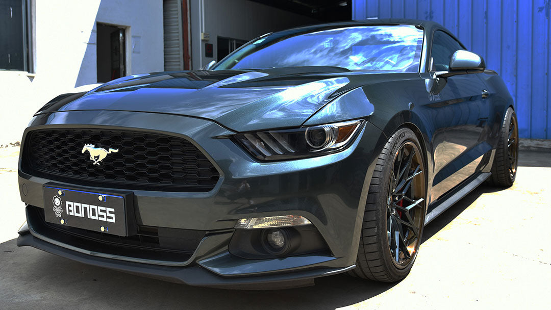 Eibach Pro-Spacer System Black Spacer - 2015 Ford Mustang Ecoboost / V6 / GT BLACK