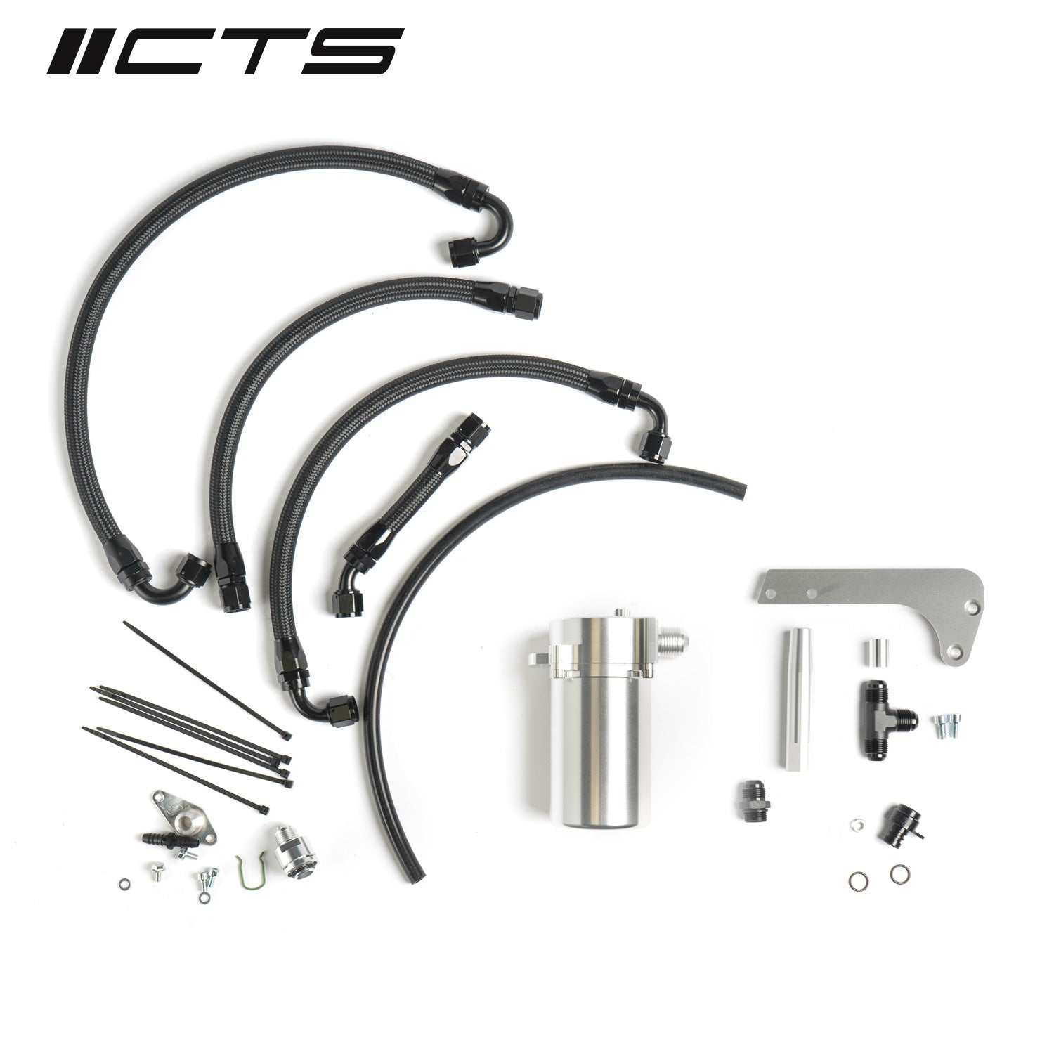 CTS Turbo MK6 Golf R/MK2 TT-S/8P A3 Catch Can for Billet Valve Cover CTS Turbo CC-MK6GOLFR-250