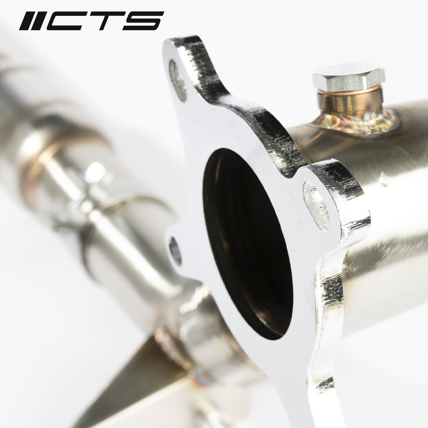 CTS Turbo MK1 VW Tiguan and 8U Audi Q3 1.8T/2.0T High-Flow Cat Downpipe (2009-2017) CTS Turbo EXH-DP-0003-T-CAT