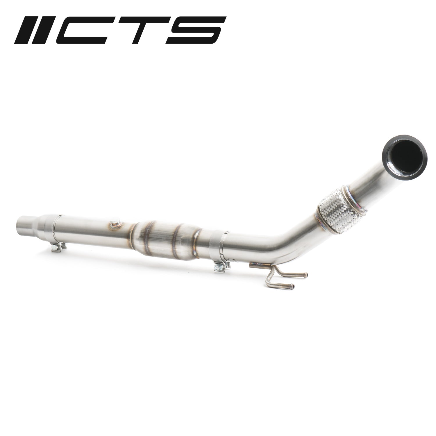 CTS Turbo Gen3 1.8T/2.0T TSI Downpipe with High-Flow Cat CTS Turbo EXH-DP-0013-CAT