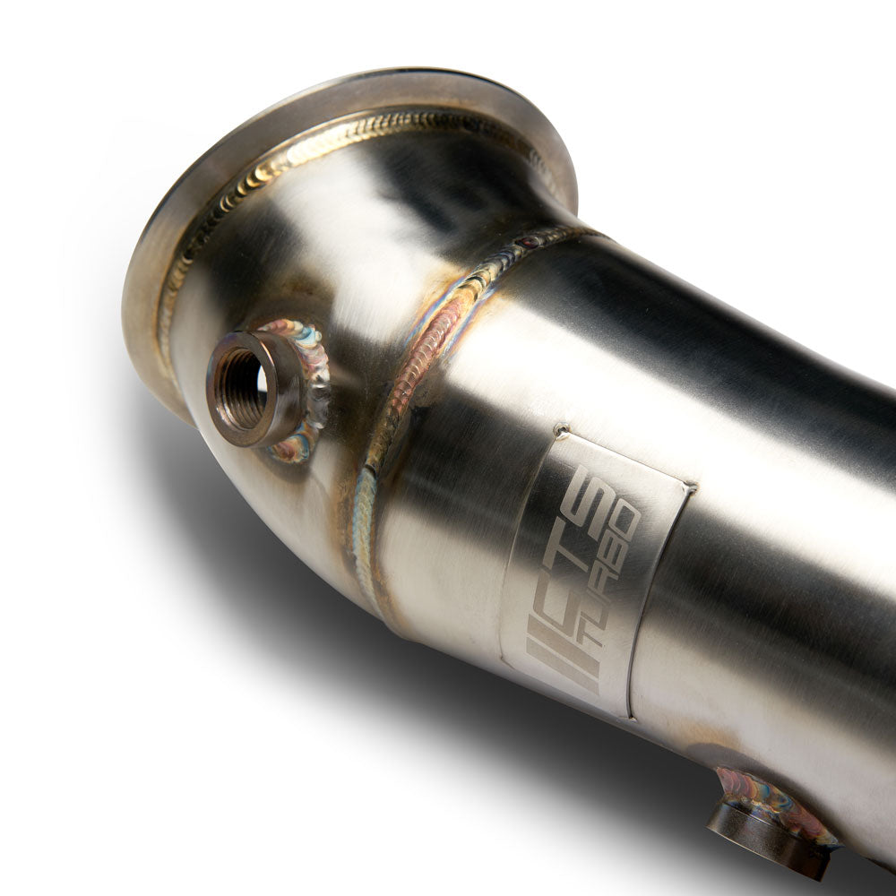 CTS Turbo 4" Catless Downpipe for BMW N20 4-cylinder (2012-2017) F20-F21-F22-F30-F32-F36 CTS Turbo EXH-DP-0020